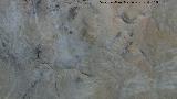 Pinturas rupestres de la Cueva de Golliat. Grabado de la ltima cmara
