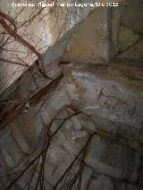 Cueva del Santo. Bveda del pozo