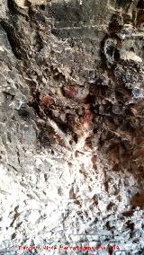 Pinturas rupestres de la Cueva de la Higuera II. Ubicacin de las pinturas
