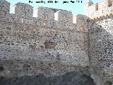 Castillo de San Miguel. Murallas Norte. A extramuros