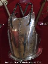 Coraza del Siglo XVI. Exposicin en el Palacio Episcopal de Salamanca