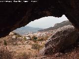 Cueva de Aro. Pegalajar desde la cueva