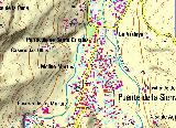 Casera de los Martos. Mapa