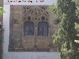 Convento de San Buenaventura. Balcón gótico isabelino