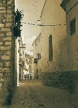 Calle Los Uribes. Foto antigua