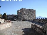 Castillo de Salobrea. Alcazaba. Patio de Armas