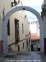 Arco de la Calle Pepe Luis Conde. 