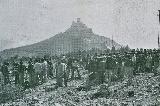 Cerro de Santa Catalina. Romería de Santa Catalina. Fotografía de Ortega 1955