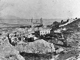 Cerro de Santa Catalina. Foto antigua. Vistas desde el Cerro de Santa Catalina. Archivo IEG