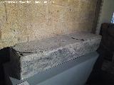 Museo Provincial. Sarcófago de plomo romano