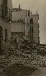 Casa de la Calle Hurtado n 31. Bombardeo de Jan 1937